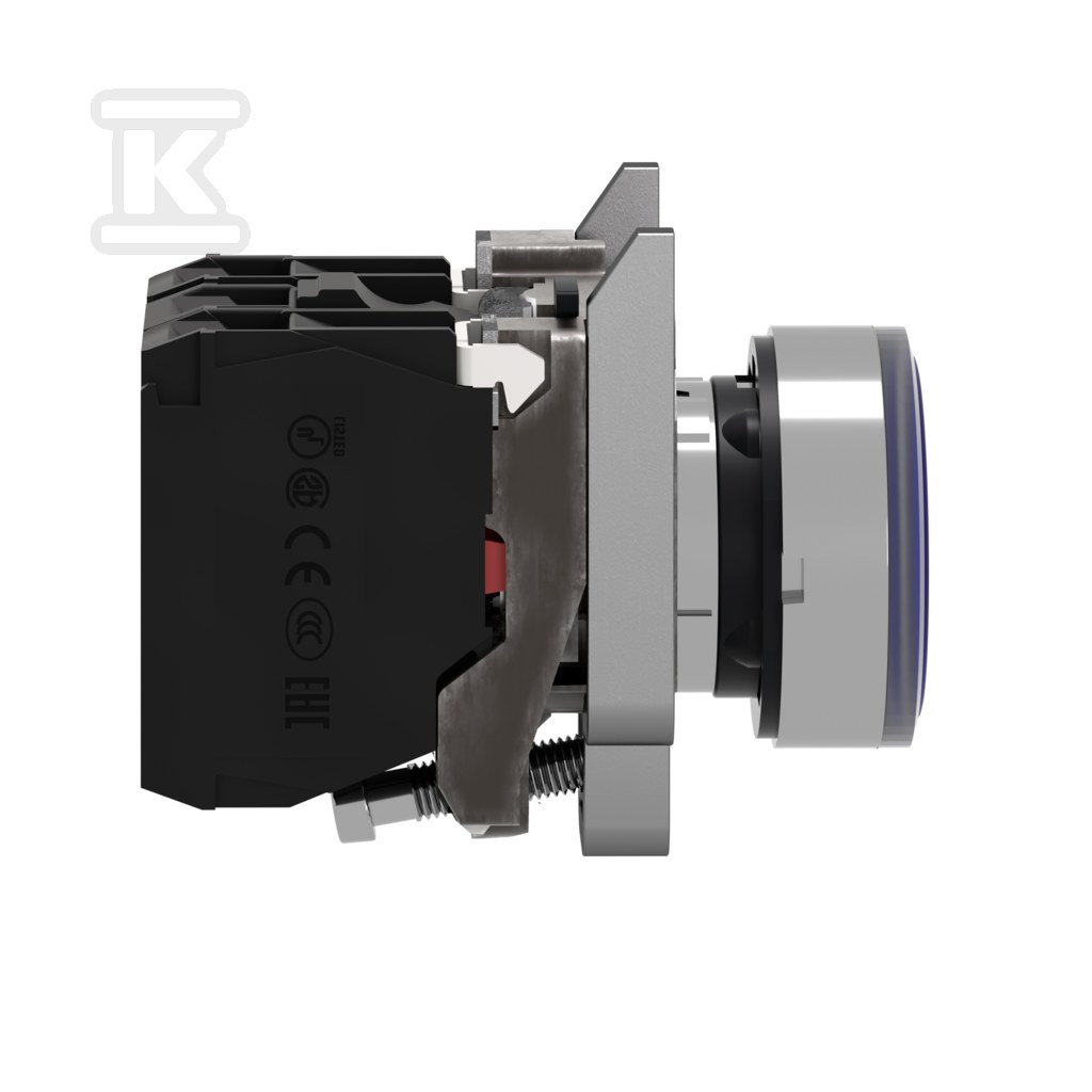 Botão plano azul LED 230/240V Harmony - XB4BW36M5